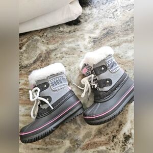 London Fog Toddler Snow Boots Size 5